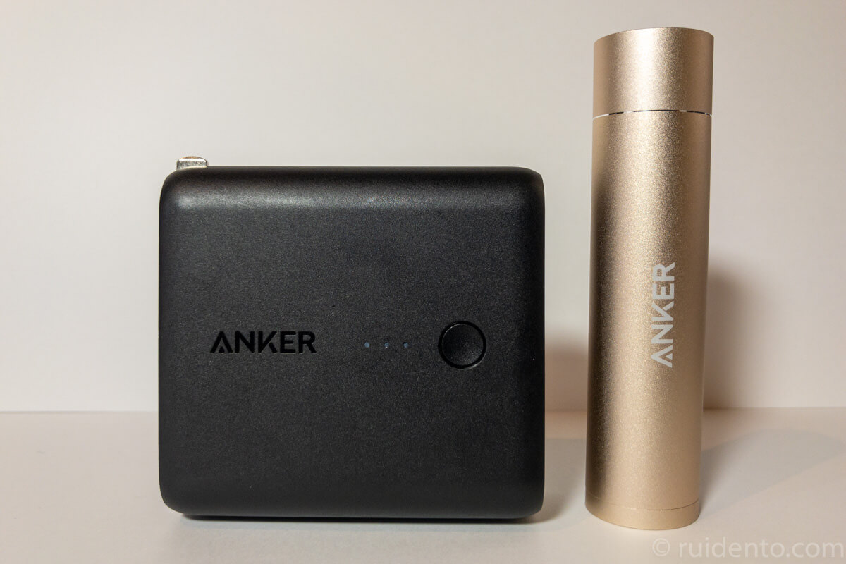 Anker PowerCore+ miniとFusion5000