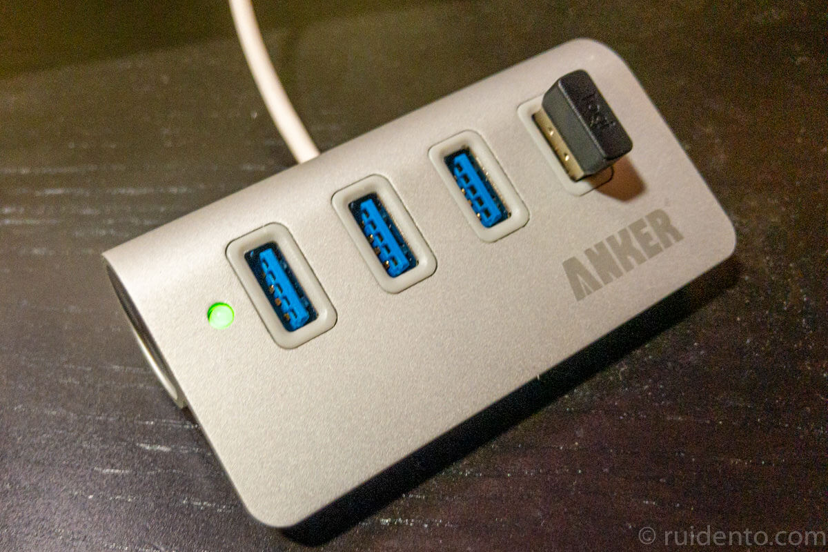 Anker USB 3.0 高速4ポートハブのレビュー