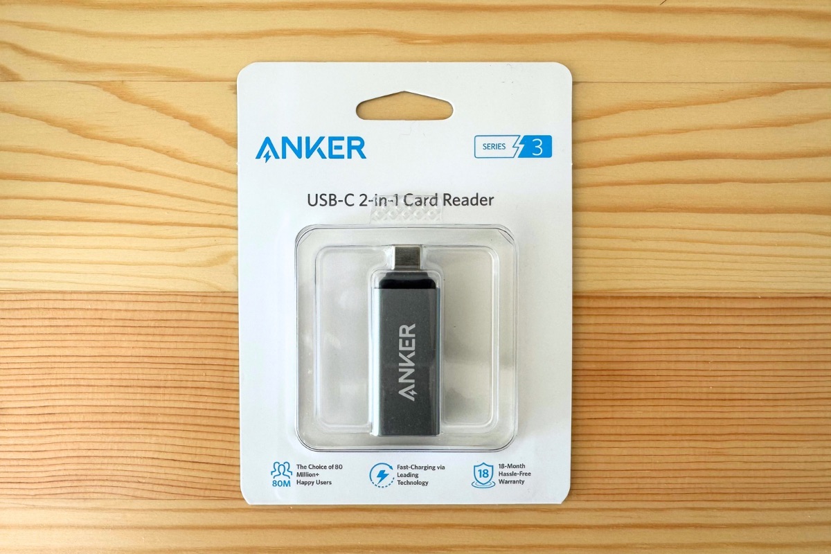 AnkerUSB-C 2-in-1カードリーダーの概要