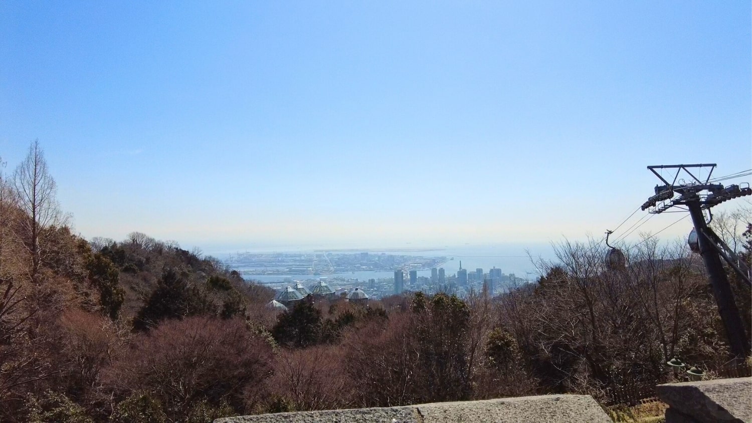 凄い高くまで来ました。絶景です。