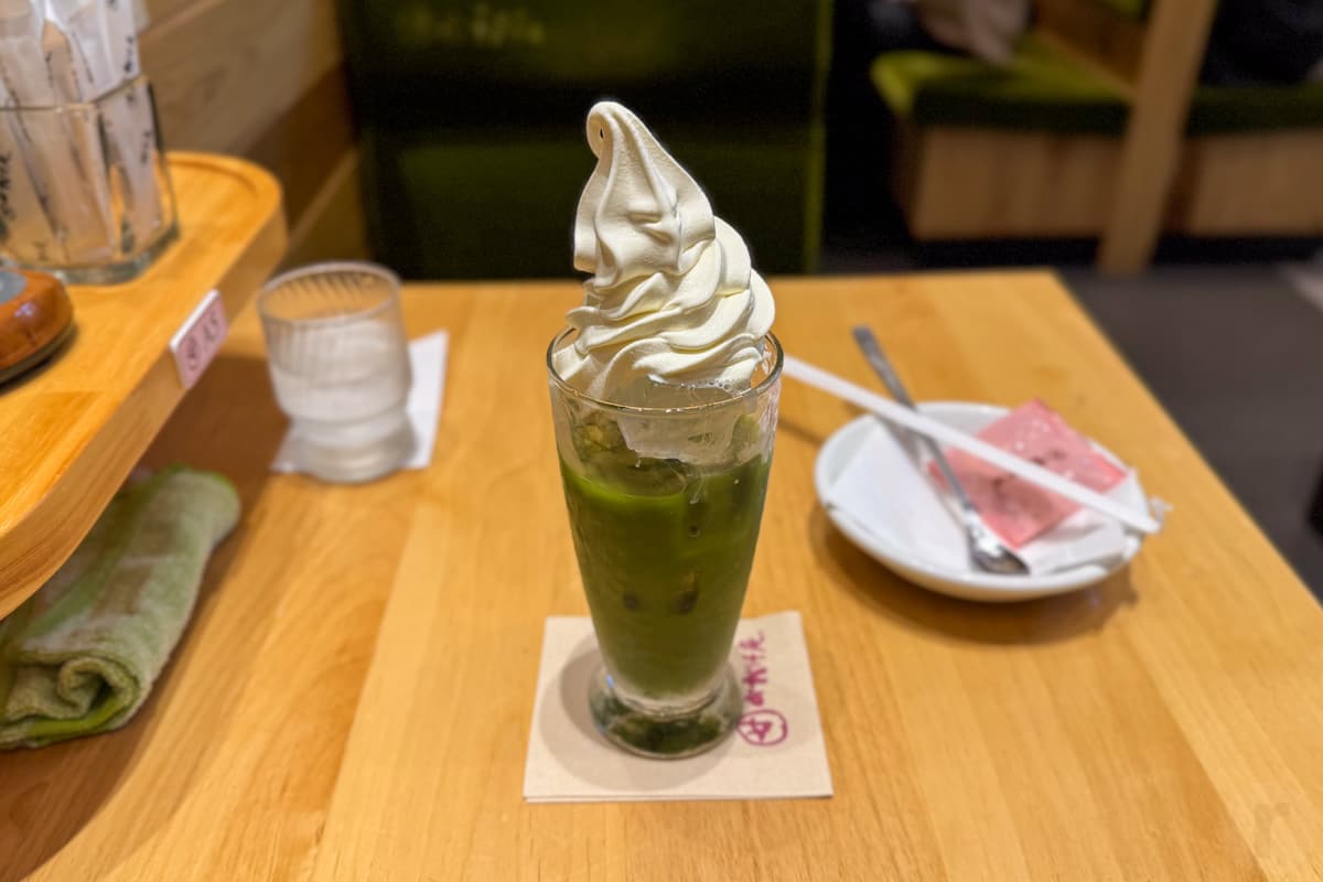 グリーンティーフロート