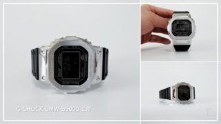 【G-SHOCK】GMW-B5000-1JFレビュー│充電不要のソーラー駆動が快適すぎる