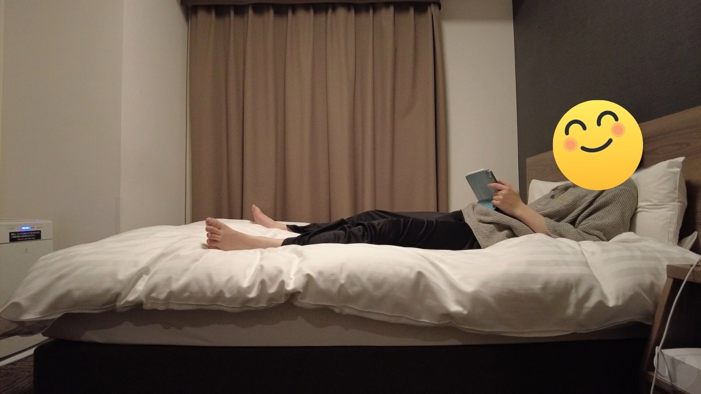 部屋でだらだらと過ごしました。