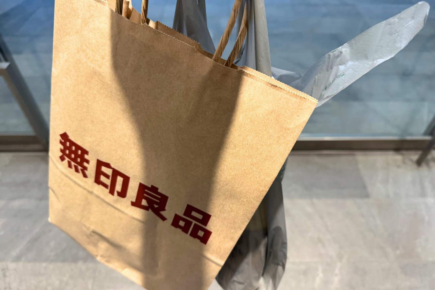 ついでに無印良品で買い物もできて便利な場所でした。1