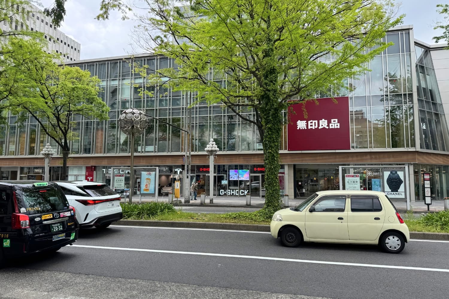 ついでに無印良品で買い物もできて便利な場所でした。2