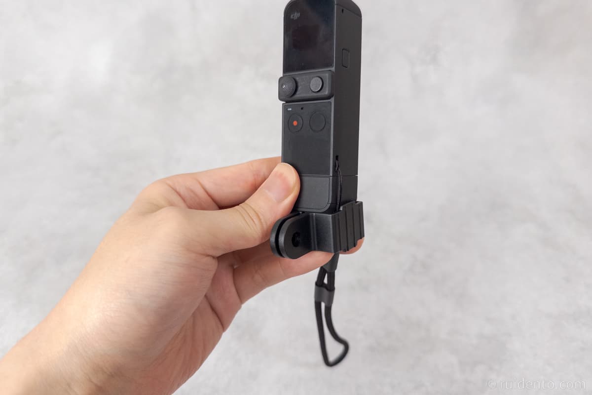 DJI Pocket 2の取り付け方法