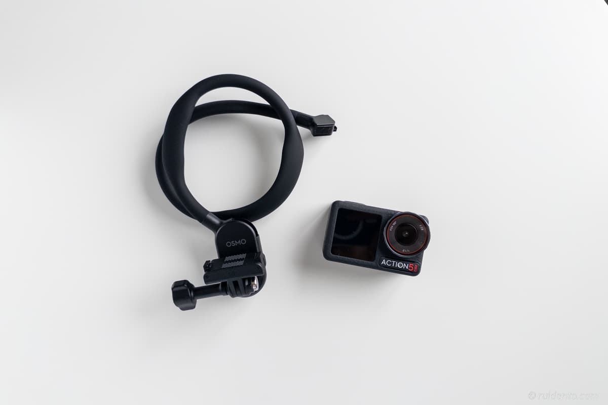 DJI製品の「Osmo Action 5 Pro」との相性も抜群