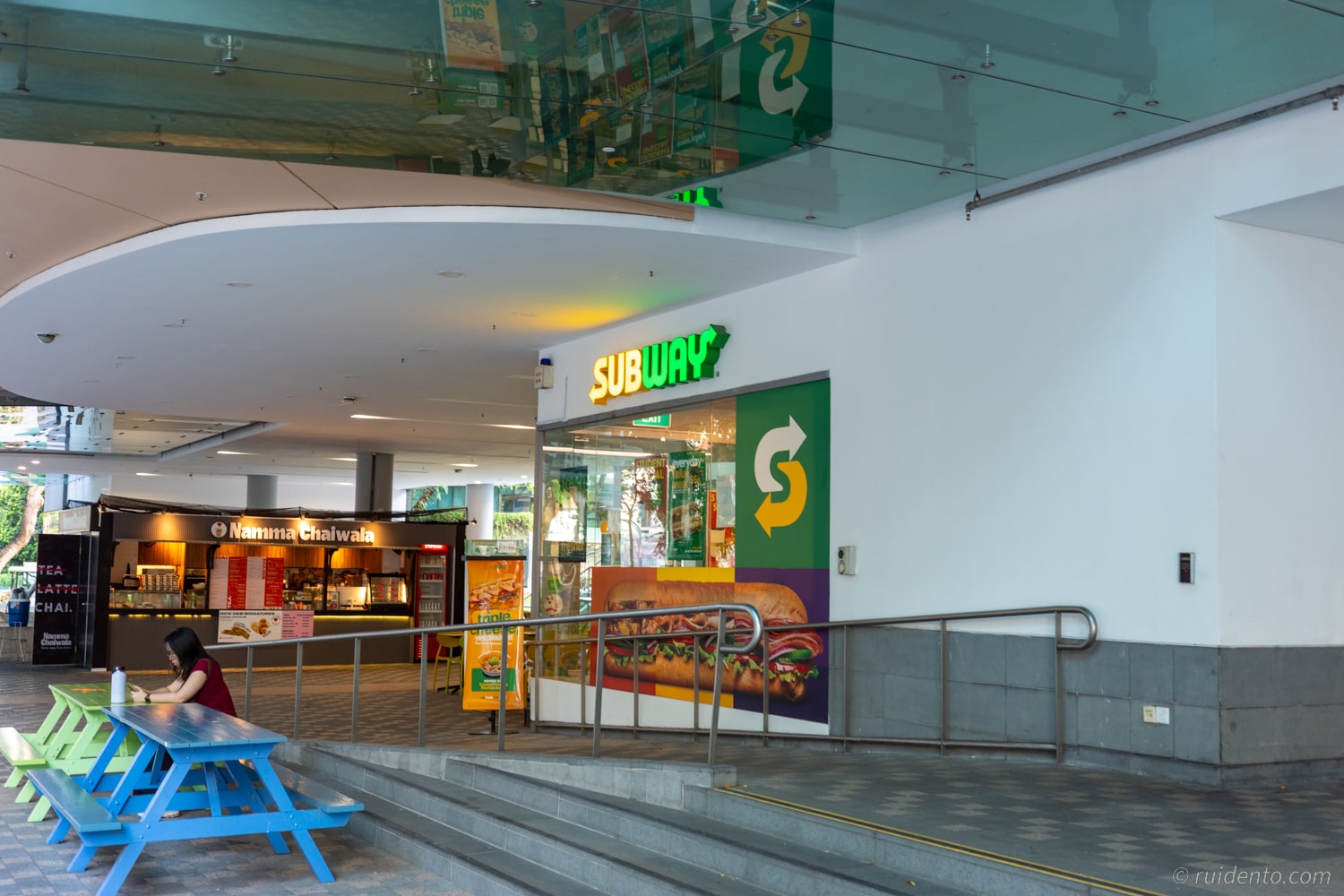 Subway到着しました。