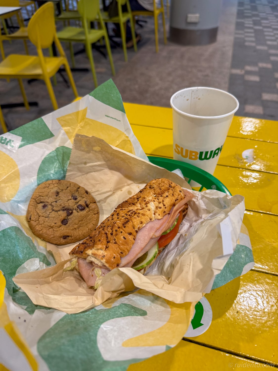 ハムトマト ドリンクとクッキーセット