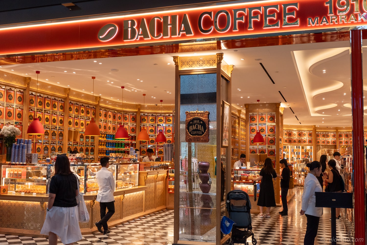 Bacha Coffeeで優雅なひとときを満喫