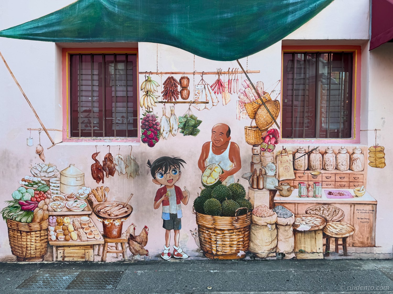 Conan's Wall Art拡大図