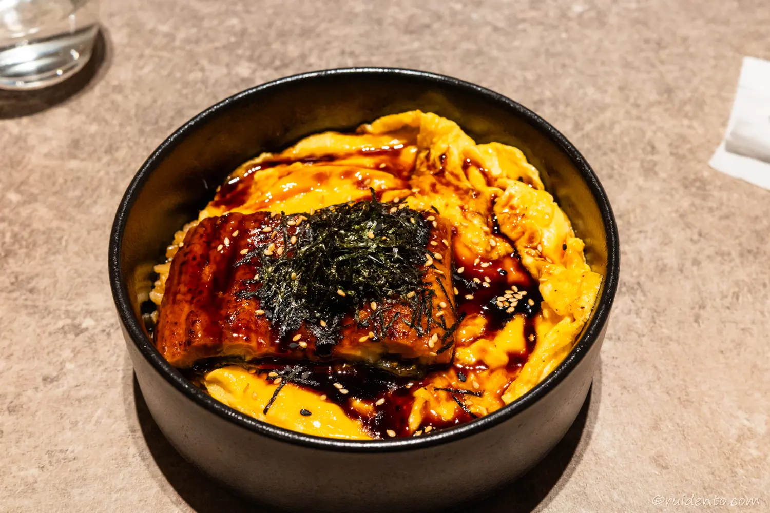 Truffle Scrambled Egg Unagi Don