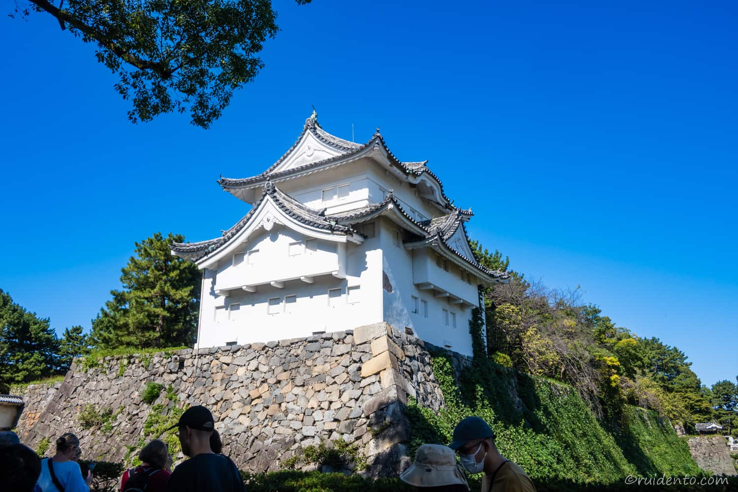 重要文化財の東南隅櫓