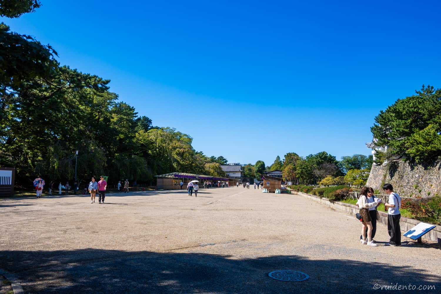 大手馬出　広場