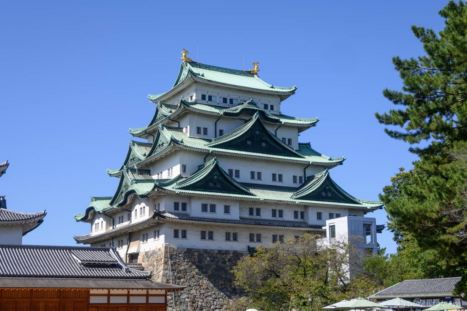 名古屋城　換算54mm