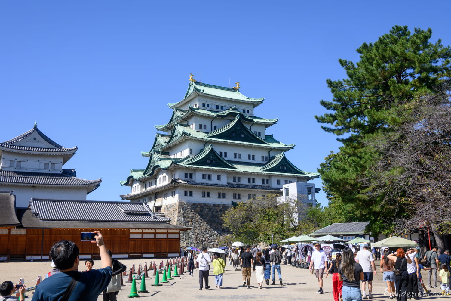 名古屋城　換算37.5mm