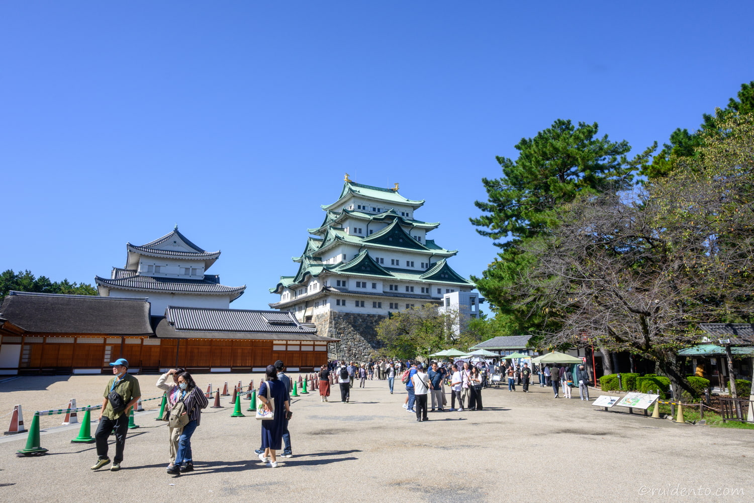 名古屋城　換算24mm