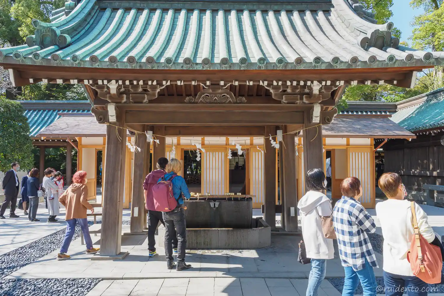 三嶋大社の手水舎