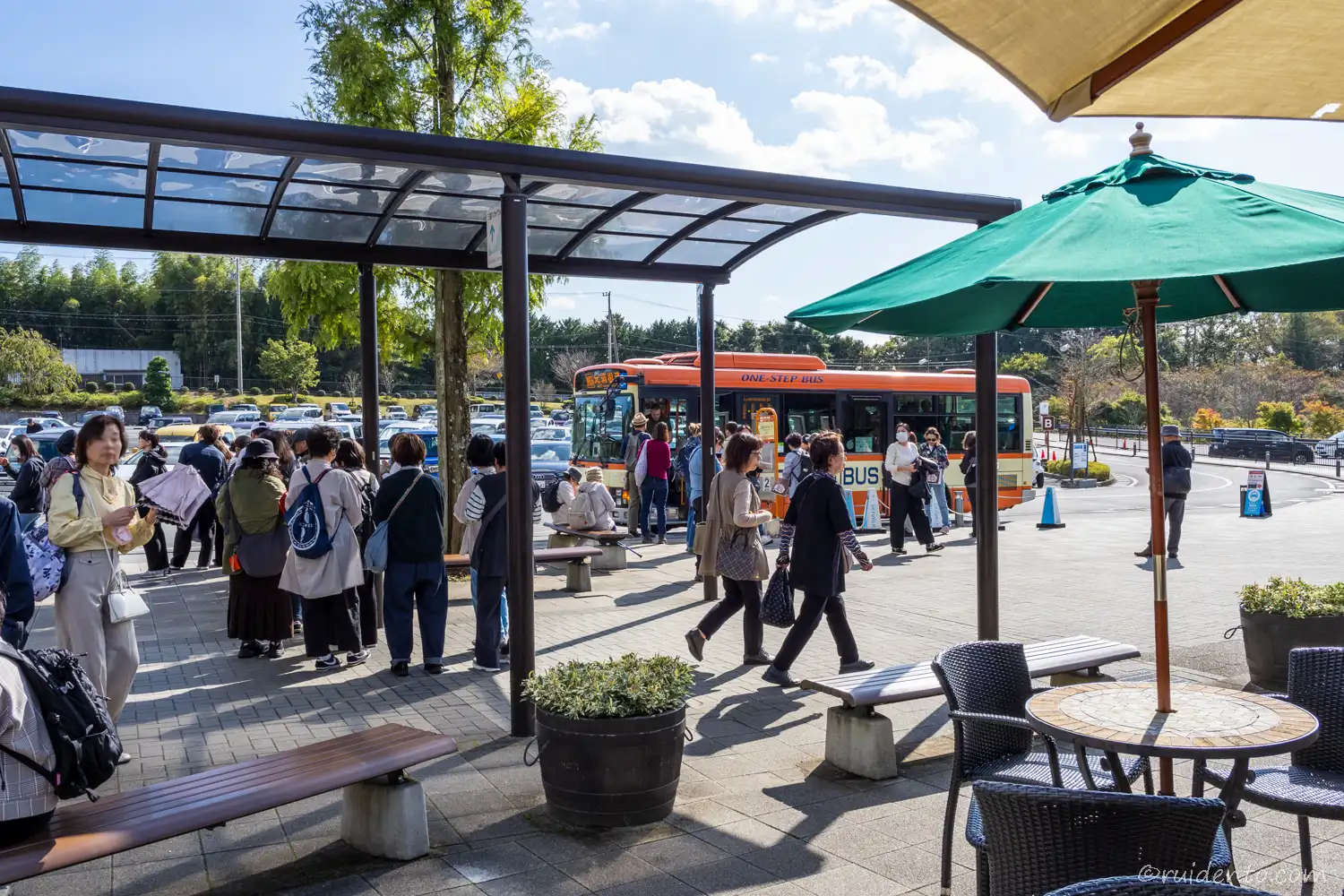 三島スカイウォークへ到着