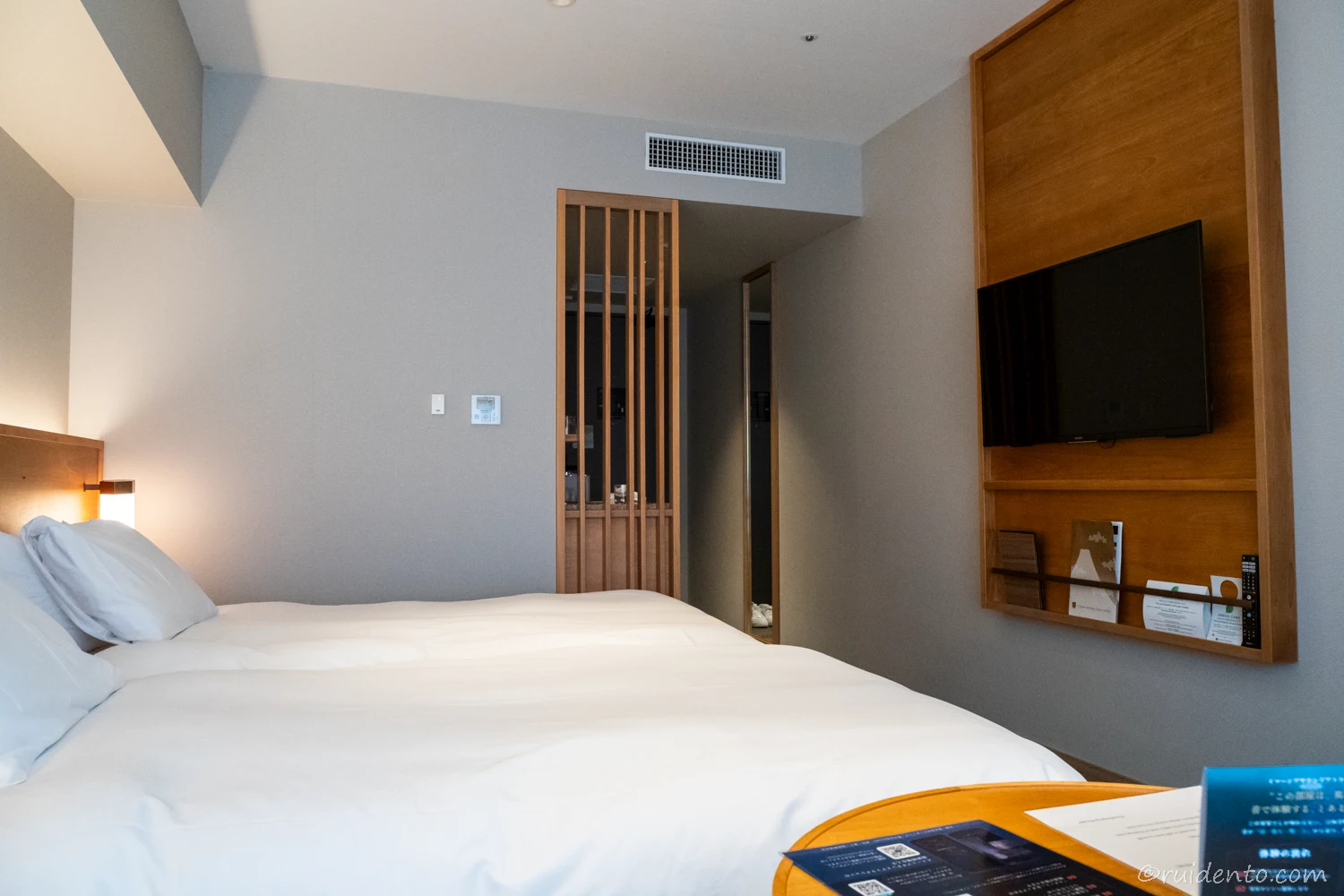 メインのベッドルーム