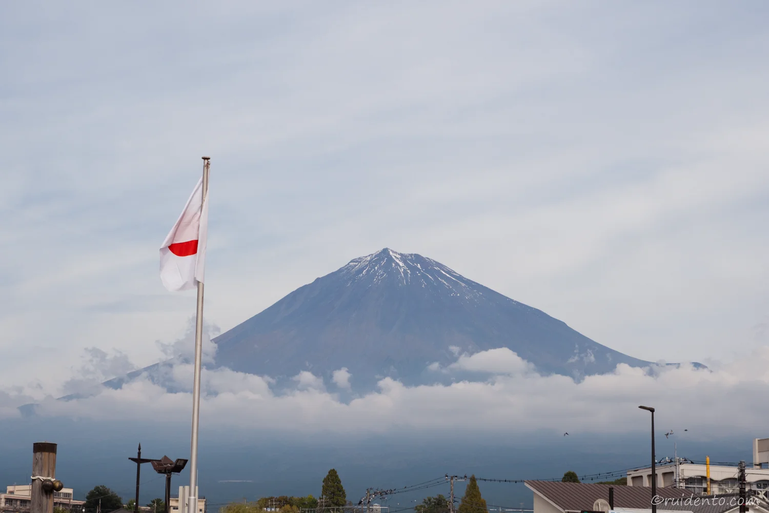 富士山もハッキリと望める