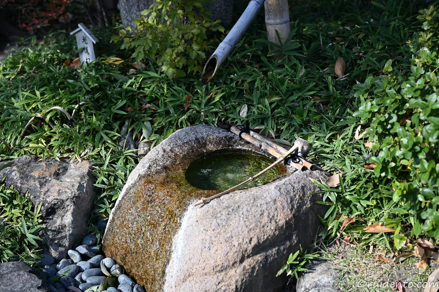 徳川園の鹿威し