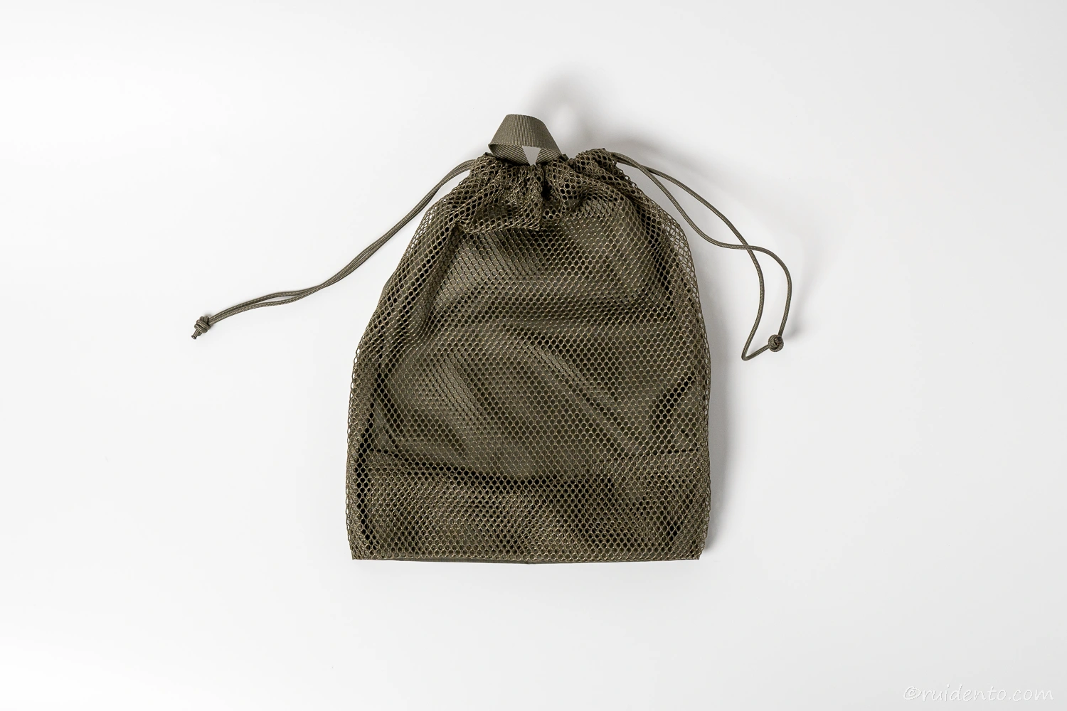 ポリエステルメッシュ巾着 ダブルタイプ S