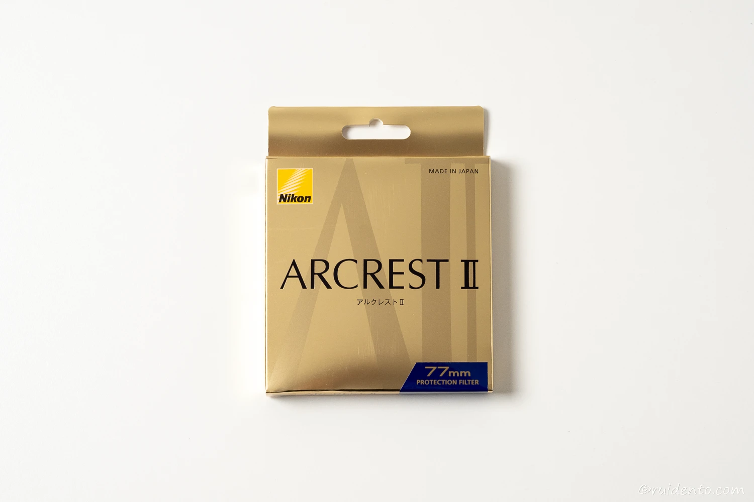 ARCREST II PROTECTION FILTER 77mmをレビュー