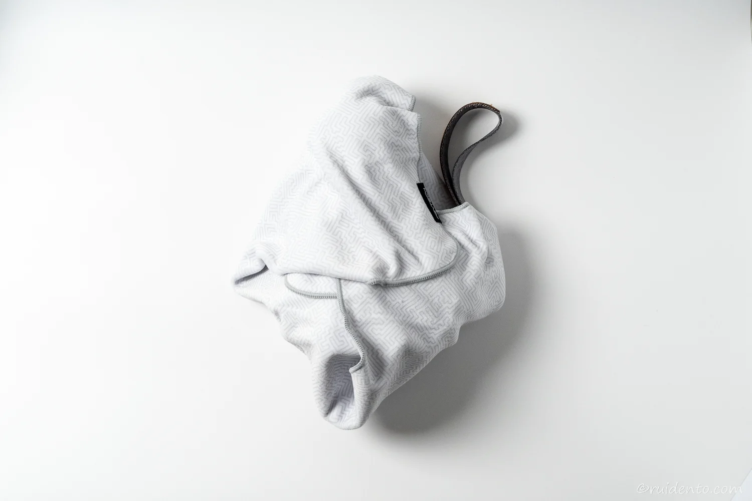 包んだ様子　上から