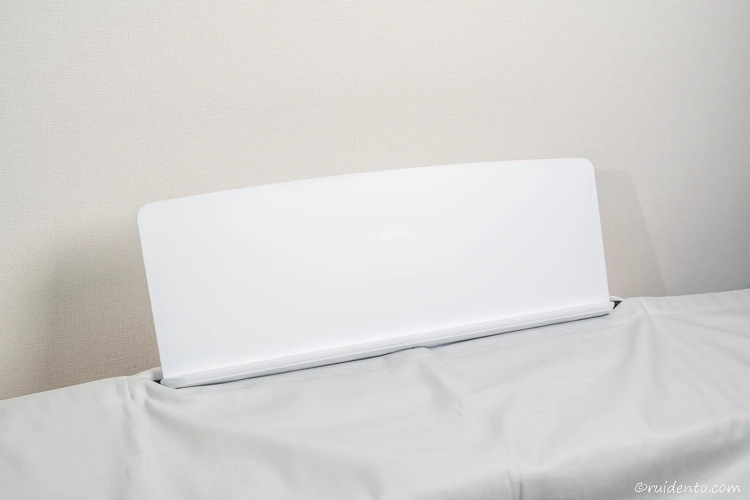 譜面台部分にぴったりフィット