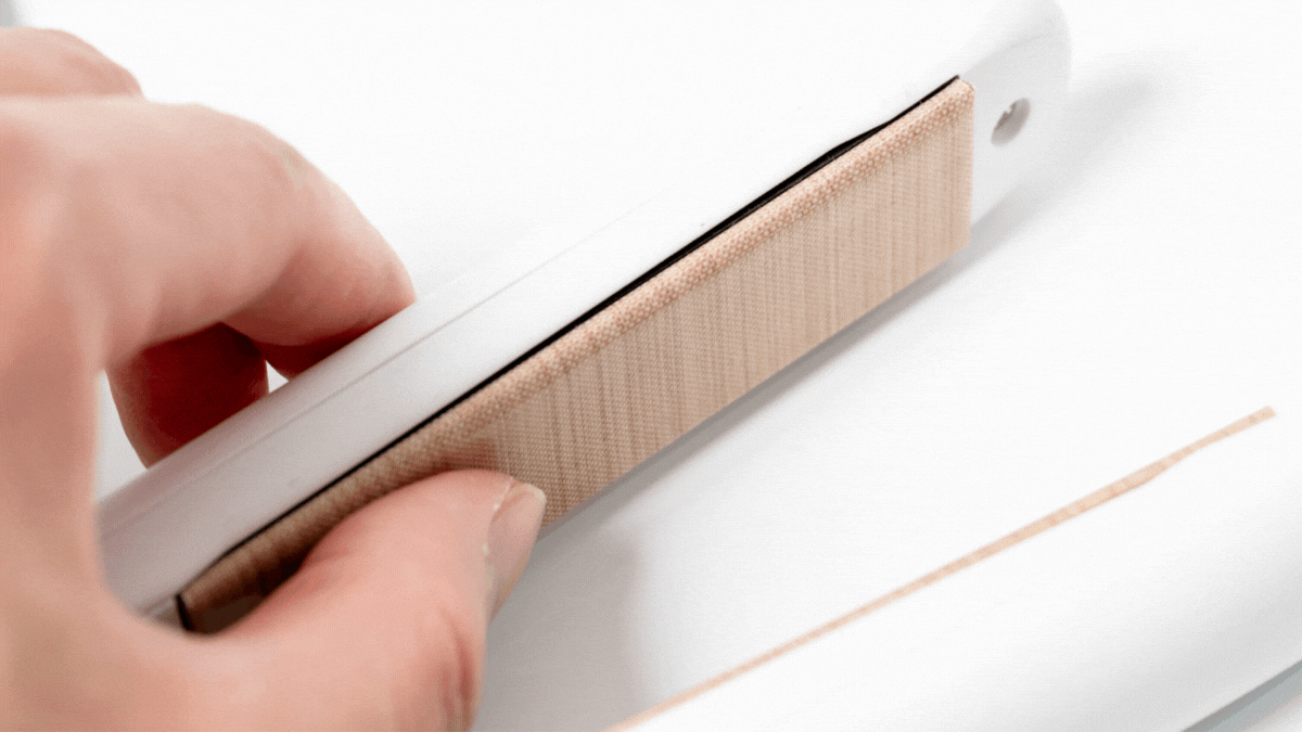 シルクプレート部分のクッション性