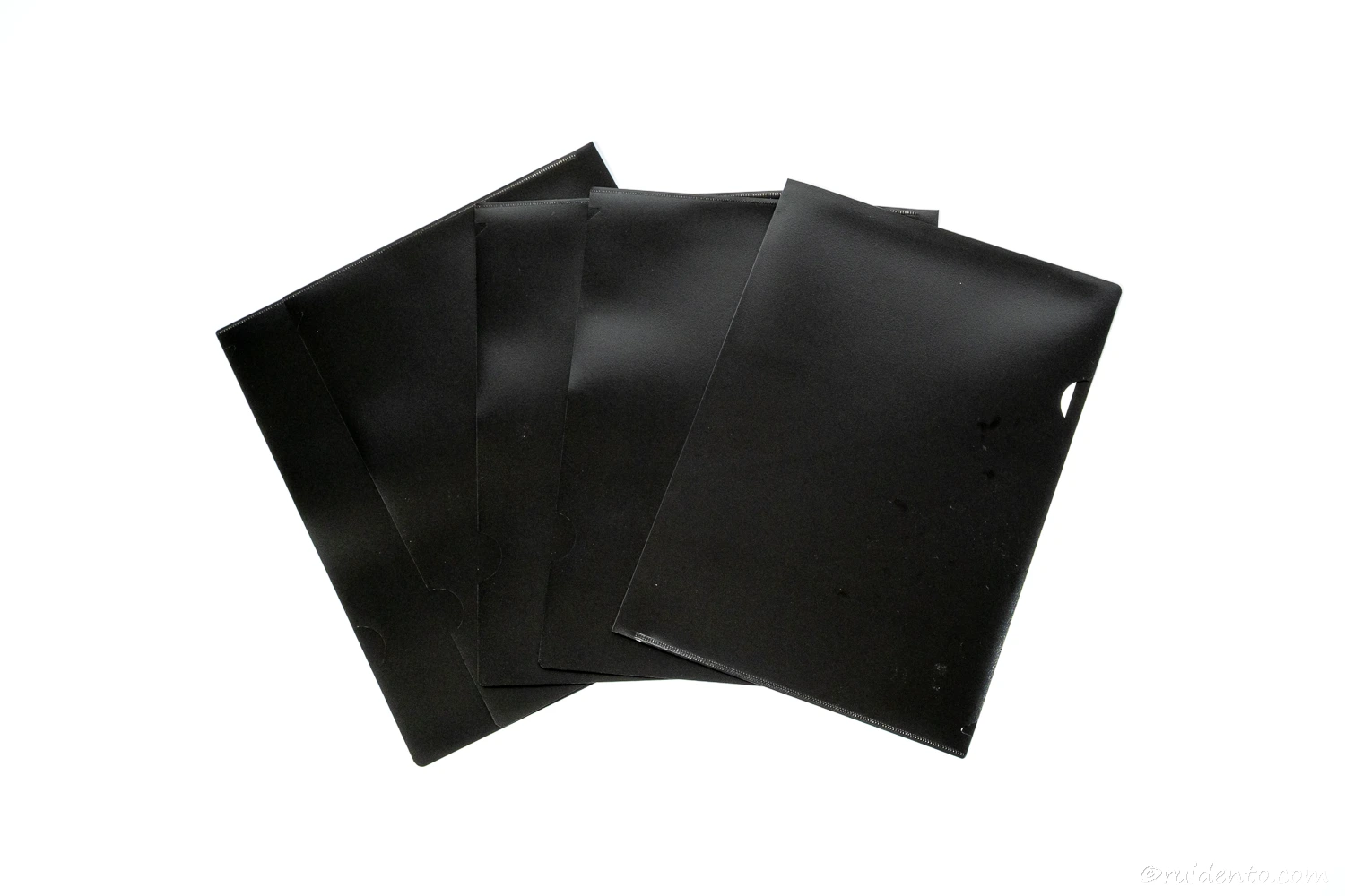 無印良品　ポリプロピレン　クリアファイル 5枚入り