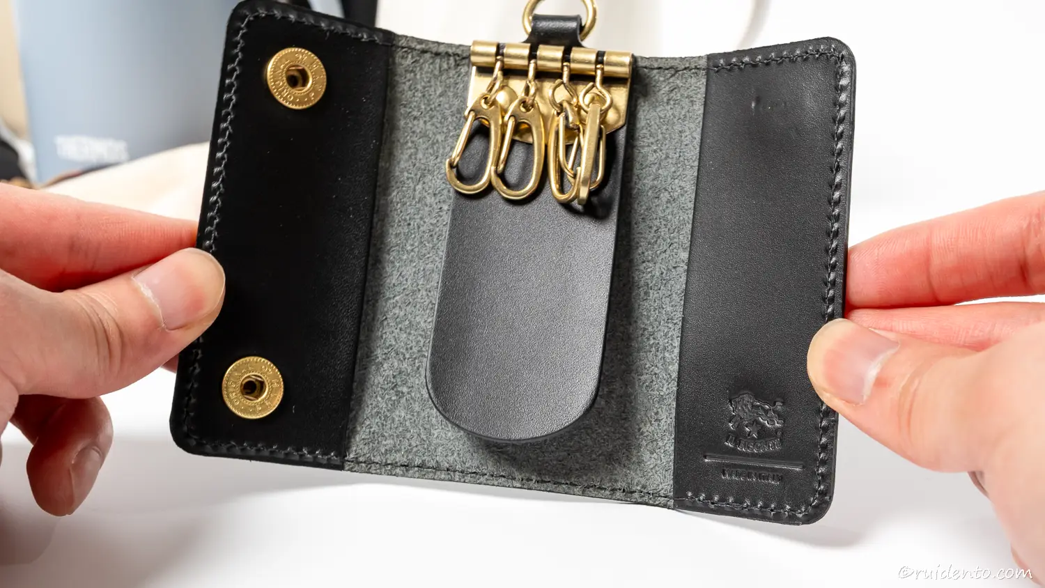 キーケースの内側