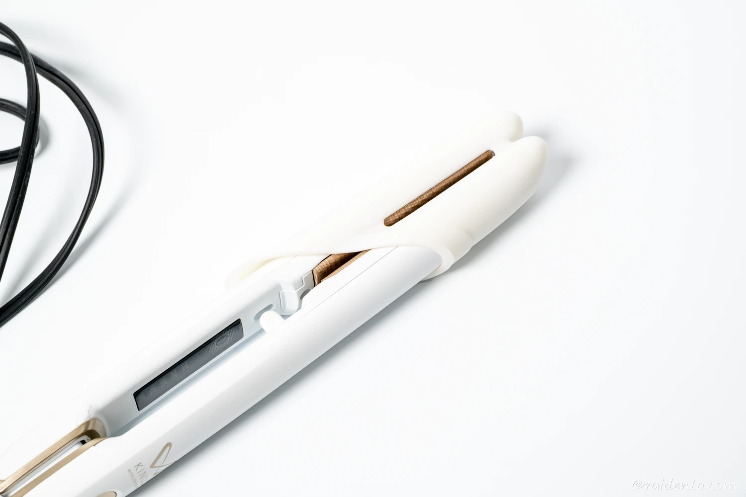 シリコンキャップを付けた様子