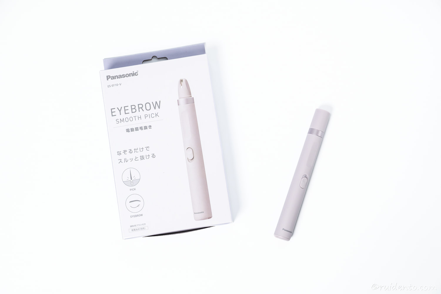 パナソニックの電動眉毛抜き「ES-EF10」の概要