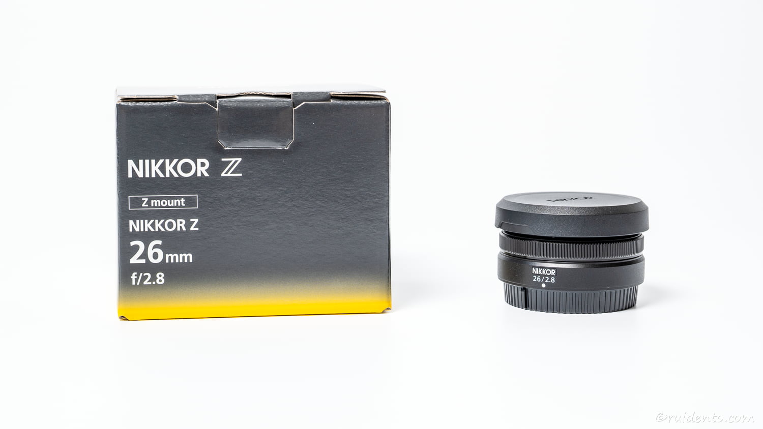 NIKKOR Z 26mm f/2.8の開封レビュー｜フルサイズカメラをコンデジ化する1本